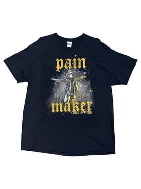 AEW Chris Jericho PAIN MAKER Retro Wrestling Tee Shirt - Mens XL